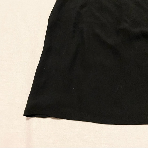 Loft Women's Black Sleeveless Chiffon Tank Top Blouse Dressy Size XS - Picture 6 of 14